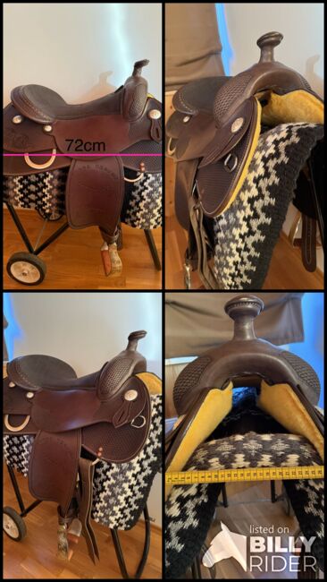 Westernsattel NEU, Triple W Platinum, Franziska Lapper, Western Saddle, Volders, Image 6