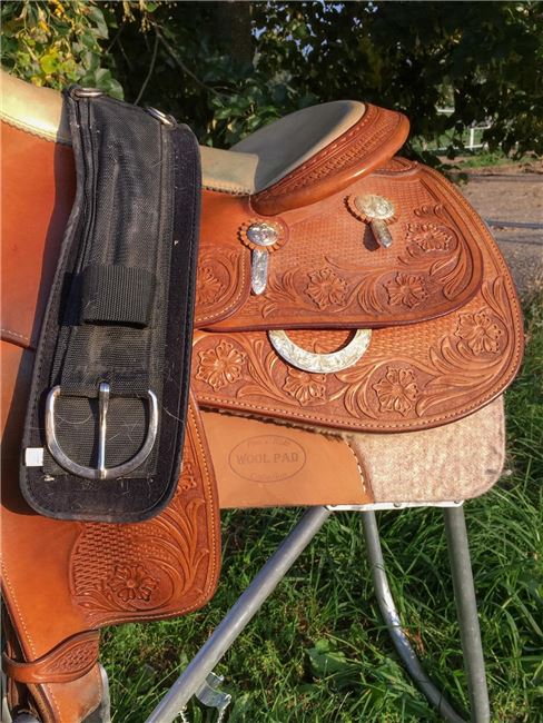 Westernsattel, OM Showsattel, iris , Western Saddle, Schoerfling, Image 4