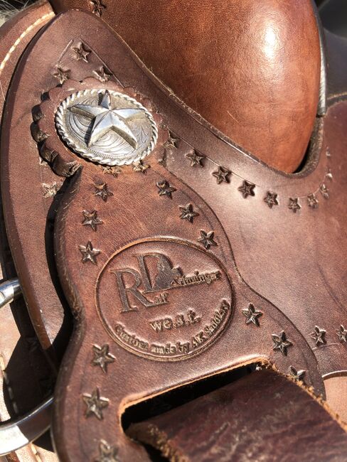 Westernsattel +Pad+Gurt, R.Drinsinger, Sattler Handmade Premium M7, Ela, Western Saddle, Empfingen , Image 10