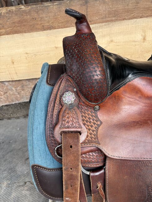Westernsattel Reiningsattel Continental FQ 16“, Continental  Reiningsattel Nr. 183, Cynthia , Western Saddle, Lichtenfels , Image 6