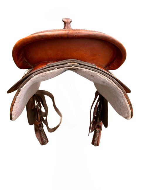 Westernsattel Roundskirt Montana, Montana Nr. 163, Anna-Lena , Western Saddle, Halblech, Image 3