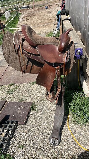 Westernsattel, Sarah Mistlbauer , Western Saddle, Ornding