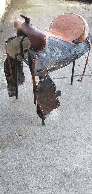 Westernsattel, Bartsch , Western Saddle, Kühren-Burkartshain