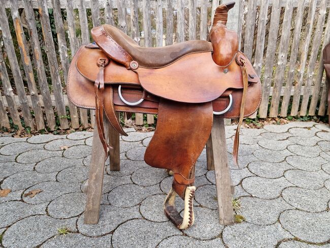 Westernsattel, Sattel, Western, Katharina Neumaier, Western Saddle, München, Image 3