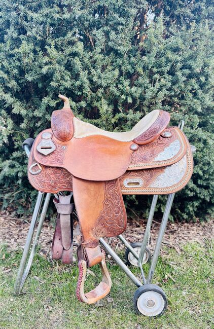 Westernsattel Showsattel, Diamant C, Julia Bever, Western Saddle, Dassow