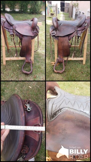 Westernsattel ohne Horn, Katja, Western Saddle, Sugenheim, Image 6