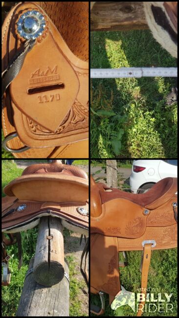 Westernsattel Baumlos, A und M reitsport , Yvonne Helms, Western Saddle, Buchholz/Aller , Image 10