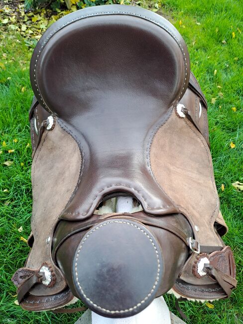 Westernsattel Wadesattel Einzelstück, Saddlery Raster Wadesattel, Maria Marx , Western Saddle, Bruckmühl, Image 21