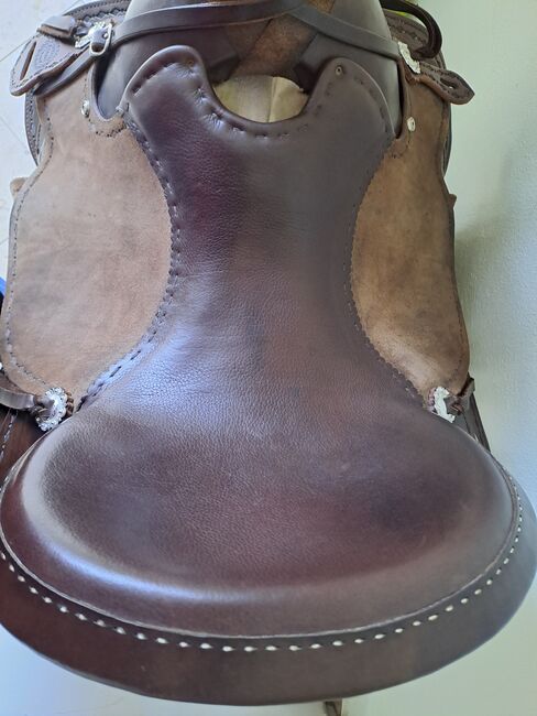 Westernsattel Wadesattel Einzelstück, Saddlery Raster Wadesattel, Maria Marx , Western Saddle, Bruckmühl, Image 2