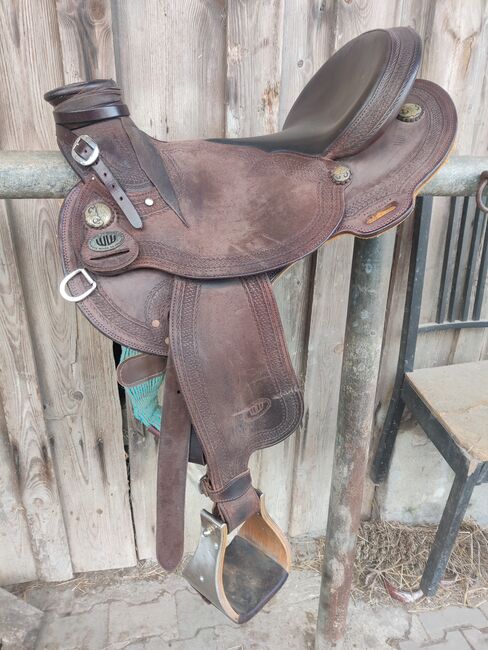 Westernsattel West Wood Classic Wade Größe FQH, WestWood Wade, Tesa, Western Saddle, Furth, Image 3