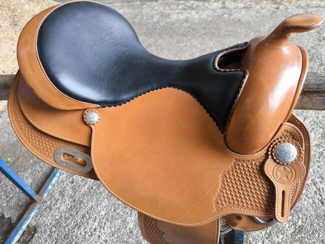 Western Sattel, Withe Star saddlery, Lea, Western Saddle, Michelau in Oberfranken, Image 2
