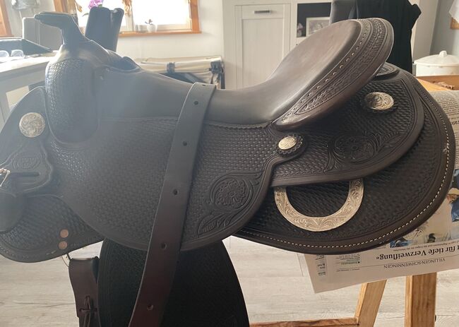 Westernsattel, www Platinum Basket Small, Manuela Semmler, Western Saddle, Villingen Schwenningen , Image 15