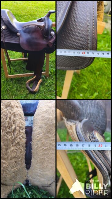 Westernsattel Crates 2160-3, 16 Zoll, Crates 2160-3, Schmidt, Western Saddle, Geringswalde, Image 15