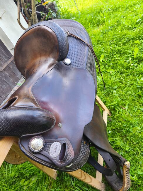 Westernsattel Crates 2160-3, 16 Zoll, Crates 2160-3, Schmidt, Western Saddle, Geringswalde, Image 4