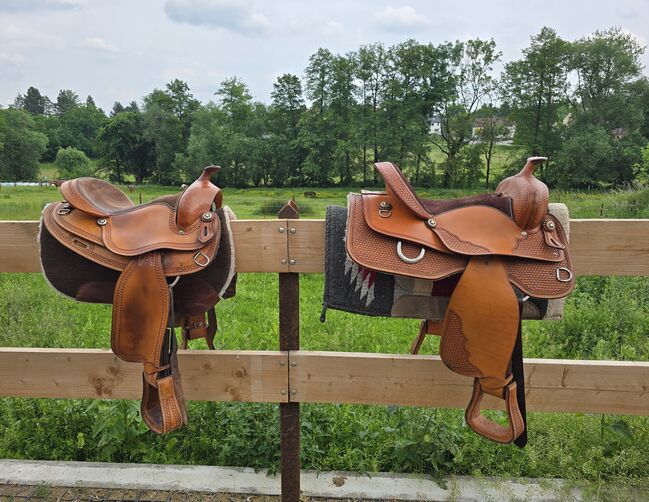 Western Sattel Western Imports Roudskirt kurz Semi Quarter Westernsattel, Western Imports  Roudskirt , Nicole Baumgärtel , Westernsattel, Ronneburg , Abbildung 20