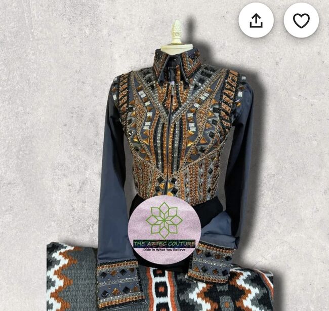 Western Showoutfit, The Aztec Couture, Annabel Kobr , Show Apparel, Memmingen 