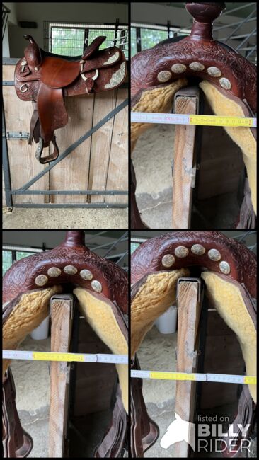 Western showsattel, Unbekannt  Reiningsattel, Petra, Western Saddle, Abensberg , Image 5