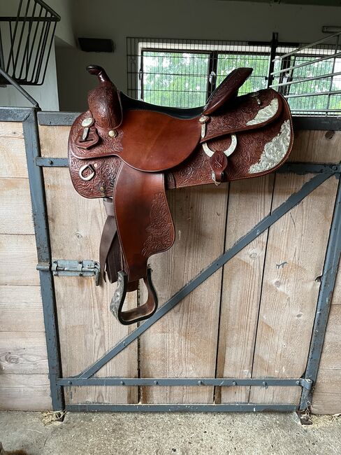 Western showsattel, Unbekannt  Reiningsattel, Petra, Western Saddle, Abensberg 