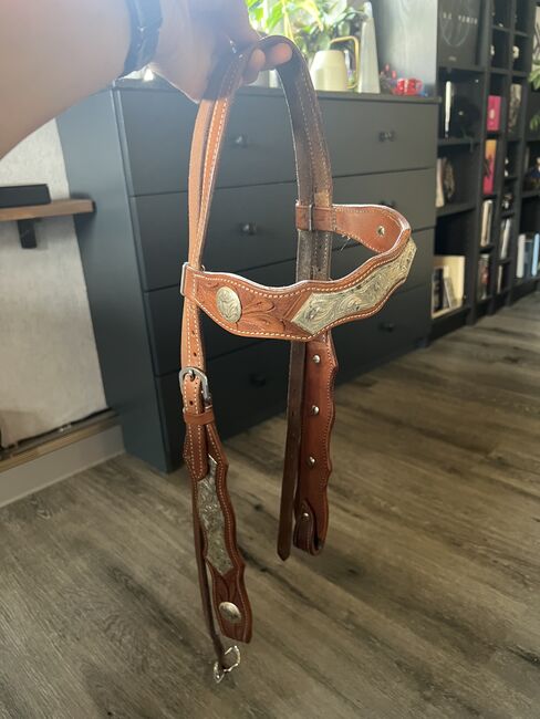 Western Show Set Trense und Vorderzeug Full WB, Tanja Hochhaus , Bridles & Headstalls, Schwarzenberg, Image 5