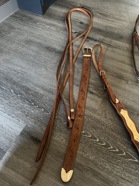 Western Show Set Trense und Vorderzeug Full WB, Tanja Hochhaus , Bridles & Headstalls, Schwarzenberg, Image 3