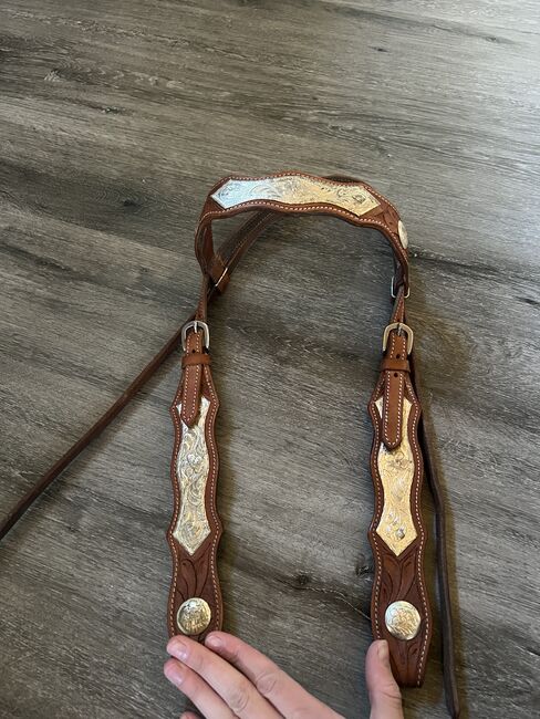 Western Show Set Trense und Vorderzeug Full WB, Tanja Hochhaus , Bridles & Headstalls, Schwarzenberg, Image 7