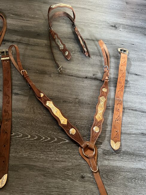 Western Show Set Trense und Vorderzeug Full WB, Tanja Hochhaus , Bridles & Headstalls, Schwarzenberg, Image 2