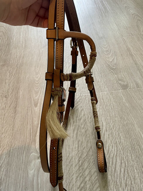 *°* Western * Einohrtrense * Westerntrense * beige * hellbraun * Kopfstück *°*, annadausac, Bridles & Headstalls, Aachen, Image 7