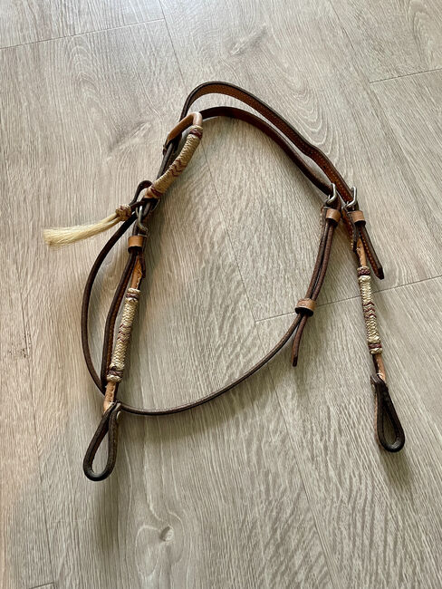 *°* Western * Einohrtrense * Westerntrense * beige * hellbraun * Kopfstück *°*, annadausac, Bridles & Headstalls, Aachen, Image 6