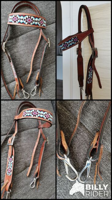 Westerntrense, wunderschön, Showtrense, Indianerperlen, Katja Günther , Bridles & Headstalls, Bottrop , Image 5