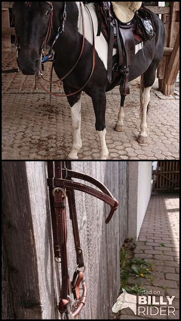 Westerntrense snaffle bit, Sabine Zabienski , Bridles & Headstalls, Hohenpeißenberg , Image 3