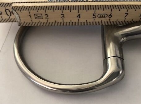 Western Snaffle Bit, Western Imports offset D-Ring Premium Snaffle Bit, Myriam, Horse Bits, Heilbronn, Image 4