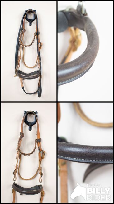 Westerntrense gebisslos mit Barefoot Nasenriemen braun VB, myMILLA (myMILLA | Jonas Schnettler), Bridles & Headstalls, Pulheim, Image 10