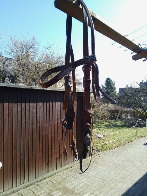 Westerntrense aus Leder, Manuela Meiers, Bridles & Headstalls, Simmerath, Image 8