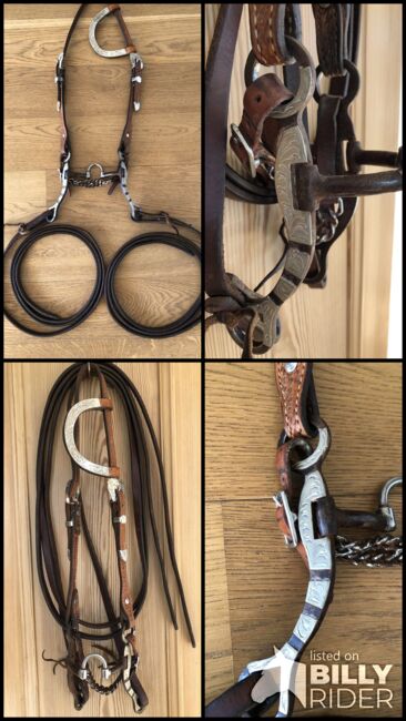 Einohrwesterntrense, Dagmar Seck-Schiffmann, Bridles & Headstalls, Lüneburg, Image 6