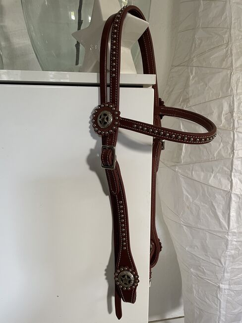 Westerntrense mit Zügel Neu*, Kitty Nedev, Bridles & Headstalls, Kall, Image 7