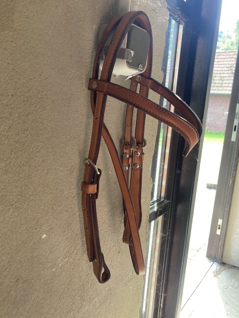 Westerntrense Trense Western V Stirnriemen, neu, Simone , Bridles & Headstalls, Heiden, Image 5