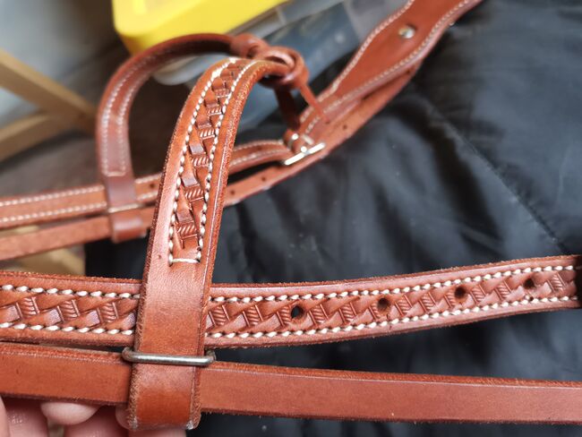 Westerntrense - WB / Full - Braun Basket, Western Imports California, Katja, Bridles & Headstalls, Halle (Saale), Image 3