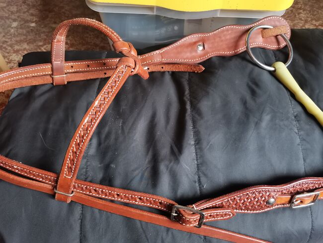 Westerntrense - WB / Full - Braun Basket, Western Imports California, Katja, Bridles & Headstalls, Halle (Saale), Image 2