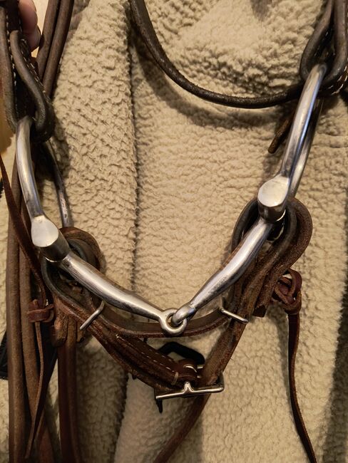 Westerntrense mit Zügel und Gebiss, Laura, Bridles & Headstalls, Oberzent, Image 5