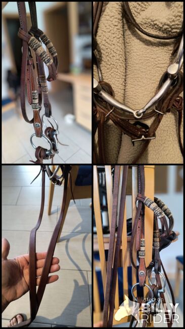 Westerntrense mit Zügel und Gebiss, Laura, Bridles & Headstalls, Oberzent, Image 7
