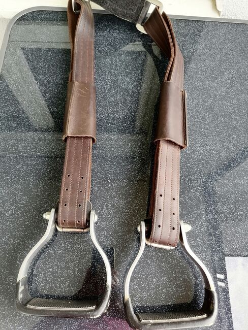 Westernsteigbügel Barefoot + Steigbügelriemen + Steigbügelaufhängung, Barefoot , Susanne, Saddle Accessories, Crailsheim, Image 3