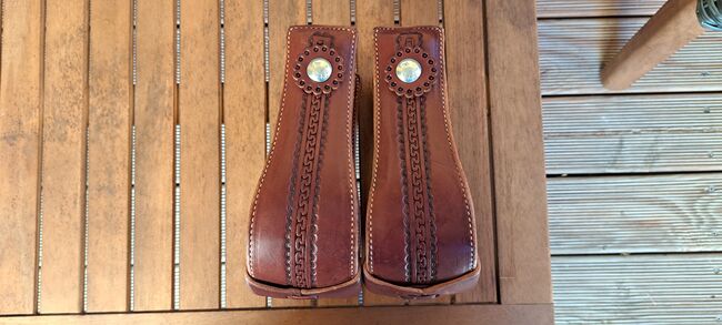 Western-Steigbügel Leder, Alex, Saddle Accessories, Neuried, Image 7