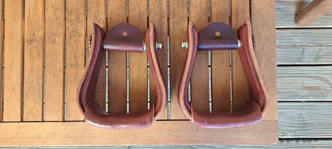 Western-Steigbügel Leder, Alex, Saddle Accessories, Neuried, Image 3