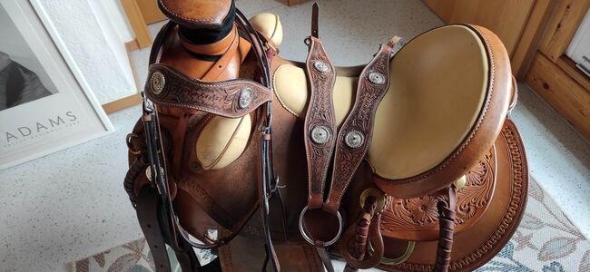 Westerntrense und Vorderzeug Set, Margit Unland , Bridles & Headstalls, Zweibruecken , Image 4