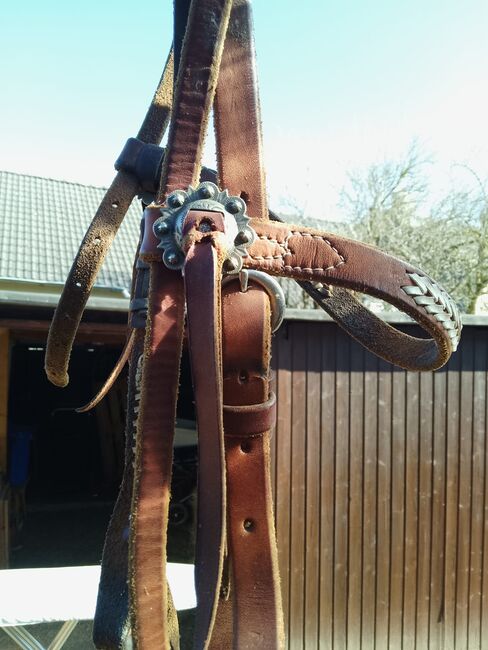 Westerntrense aus Leder, Manuela Meiers, Bridles & Headstalls, Simmerath, Image 5