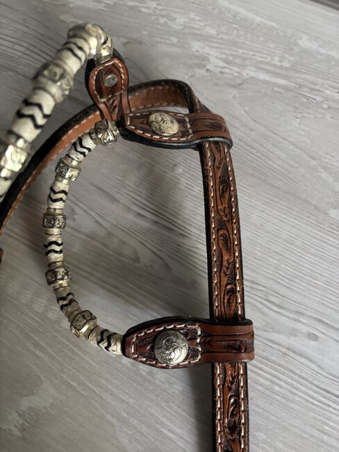 Western Zweiohr Showtrense neu, Anke Bo, Bridles & Headstalls, Dinslaken , Image 4
