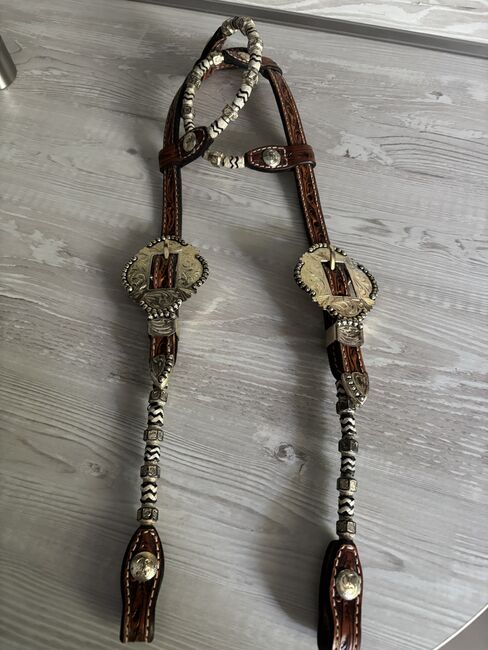 Western Zweiohr Showtrense neu, Anke Bo, Bridles & Headstalls, Dinslaken , Image 2