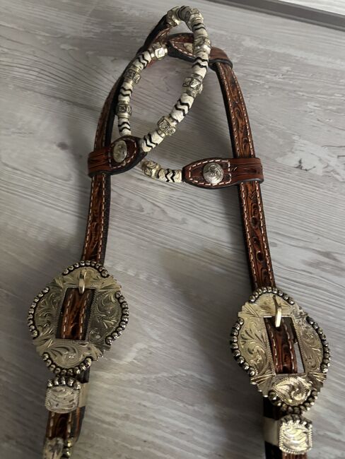 Western Zweiohr Showtrense neu, Anke Bo, Bridles & Headstalls, Dinslaken 