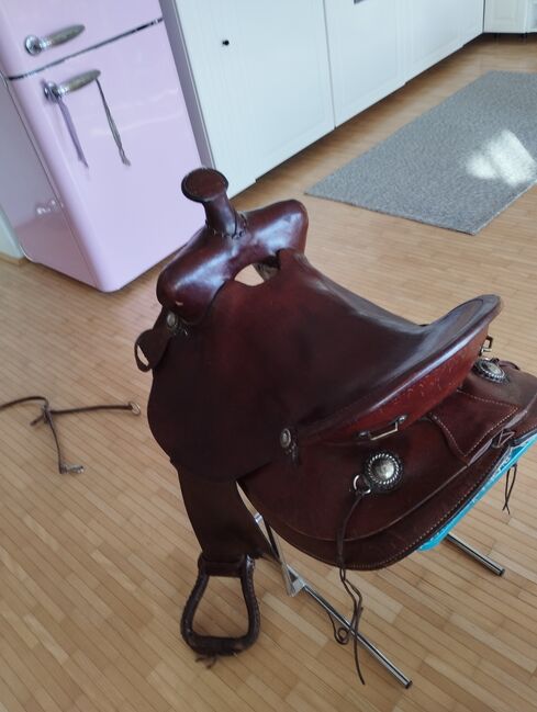 Western-Arbeitssattel 16,5 Zoll, Marcella Poppe, Western Saddle, Niederndorf , Image 4