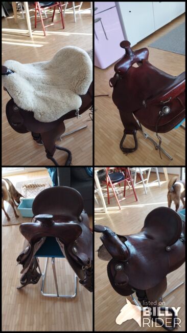 Western-Arbeitssattel 16,5 Zoll, Arbeitssattel Western , Marcella Poppe, Western Saddle, Niederndorf , Image 5